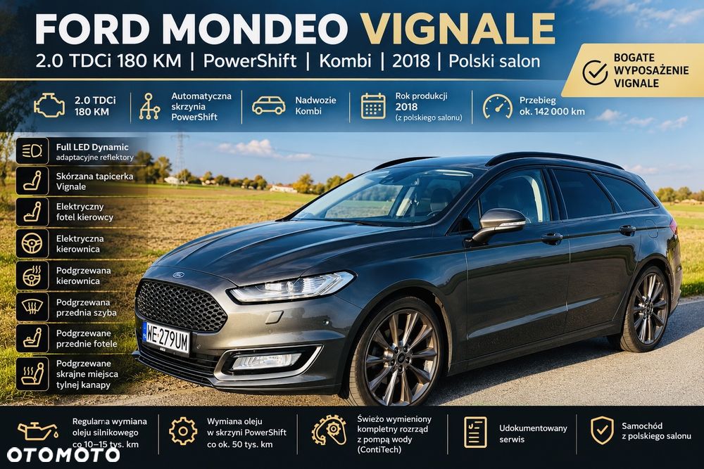 Ford Mondeo Vignale 2.0 TDCi PowerShift - 1