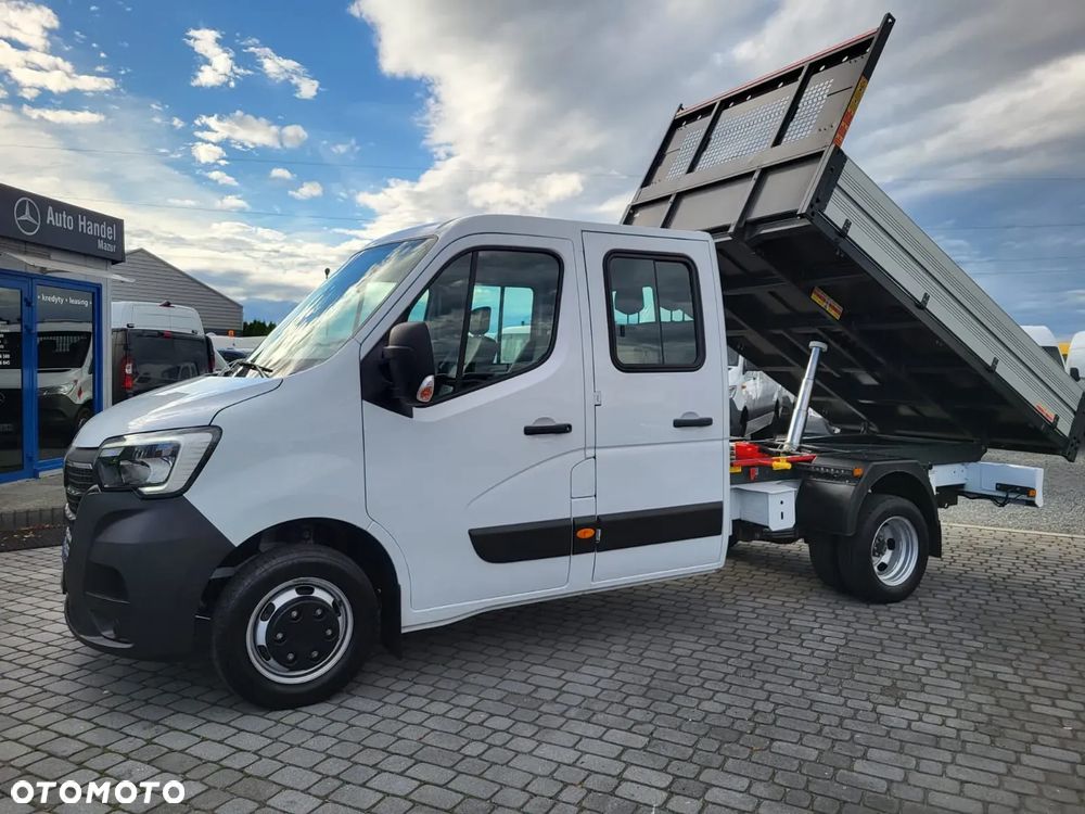 Renault MASTER -DOKA 6 OSÓB- WYWROTKA - 15 tys km-BLIŻNIAK-HAK 3500 kg NOWY - 8