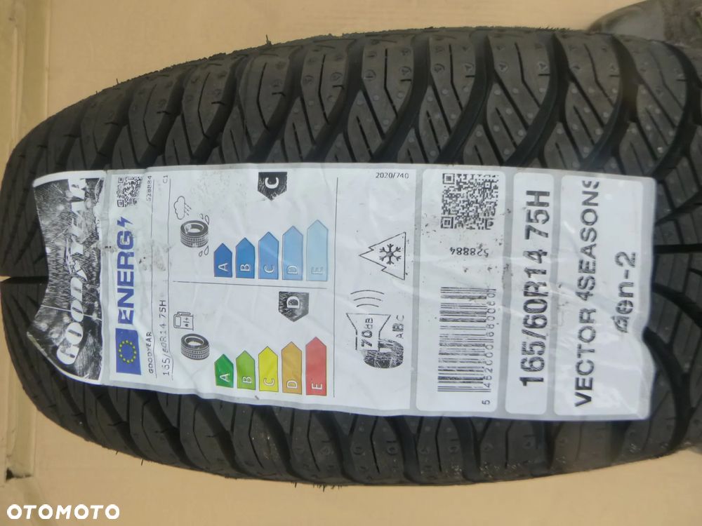 opona goodyear vector 4seasons gen-2 165/60 r14 75h - 2