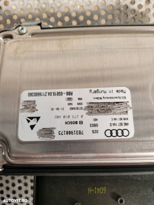 Modul Unitate Control Suspensie Directie Activa Audi S7 S6 A6 A7 Allroad 4K C8 A8 D5 Quattro - 5