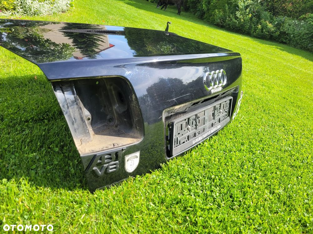 AUDI A8 D3 S8 KLAPA BAGAŻNIKA SPOILER LZ9Y - 11
