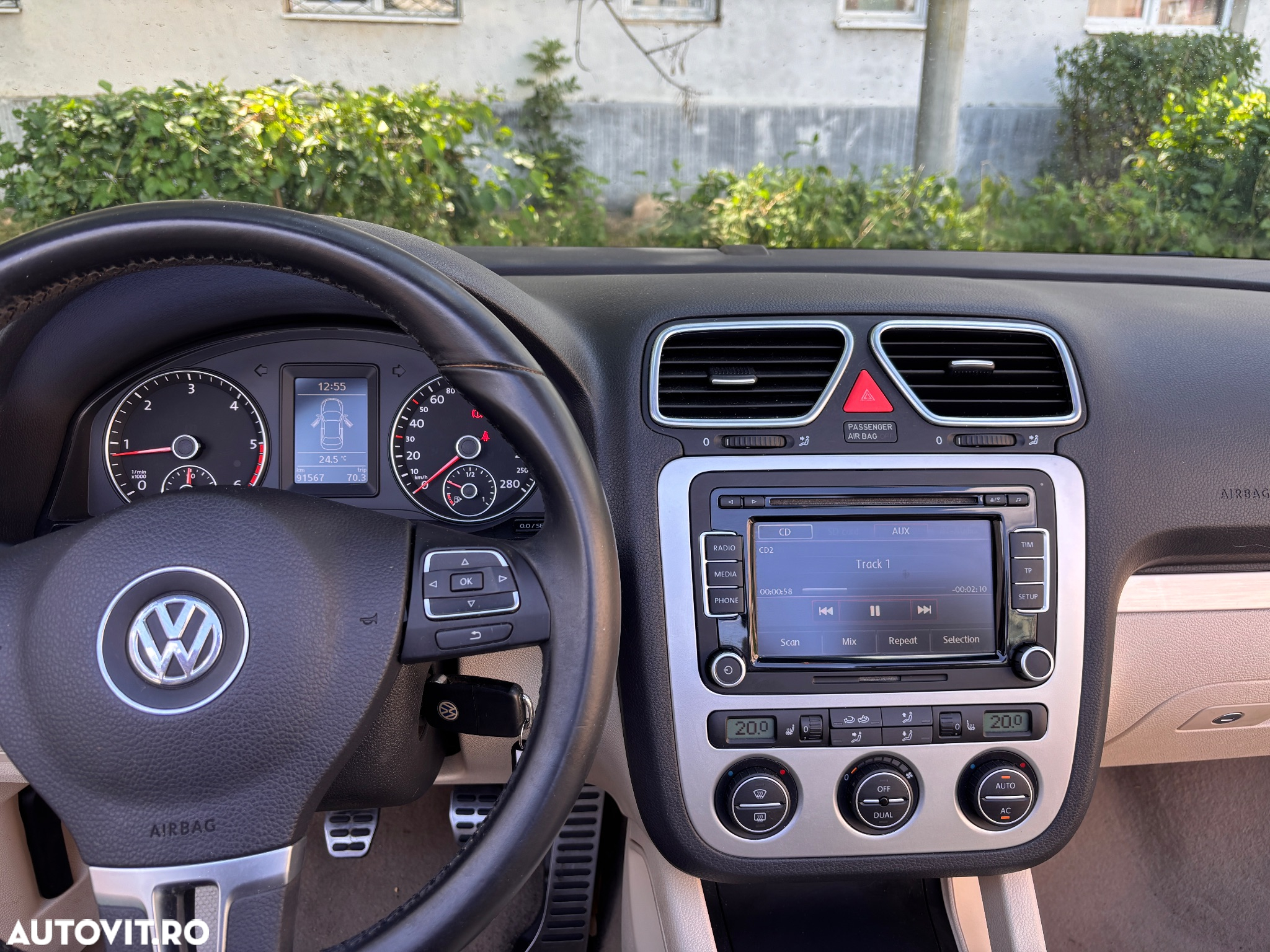 Volkswagen Eos 2.0 TDI DPF Edition 2010 - 7