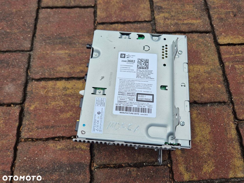 radio nawigacja opel mokka 23483682 - 1