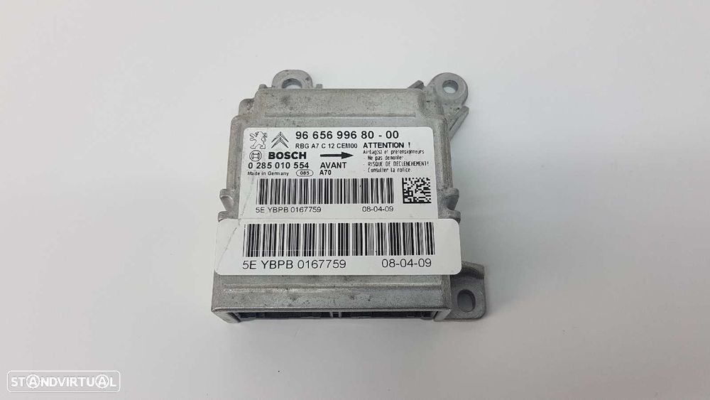 CENTRALINA DE AIRBAG RENAULT MEGANE III BERLINA 5 P AUTHENTIQUE - 1