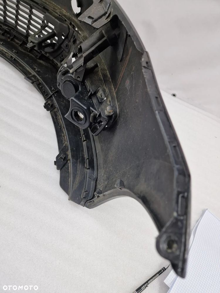 VW POLO 6R0 09- ZDERZAK PRZEDNI PRZÓD NA SPRYSKI + KRATKA ŚRODKOWA + PRAWY HALOGEN + PŁYTA / OSŁONA POD ZDERZAK , NR 6R0807221 , NR AUKCJI NZ1214 - 22