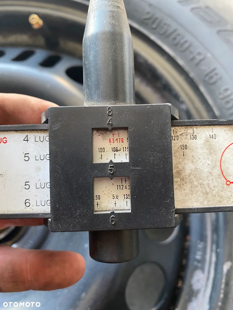 4X Felga stalowa Astra J Mokka 5x105 6,5J 16 H2 205/60 IS39 2817 7mm - 5