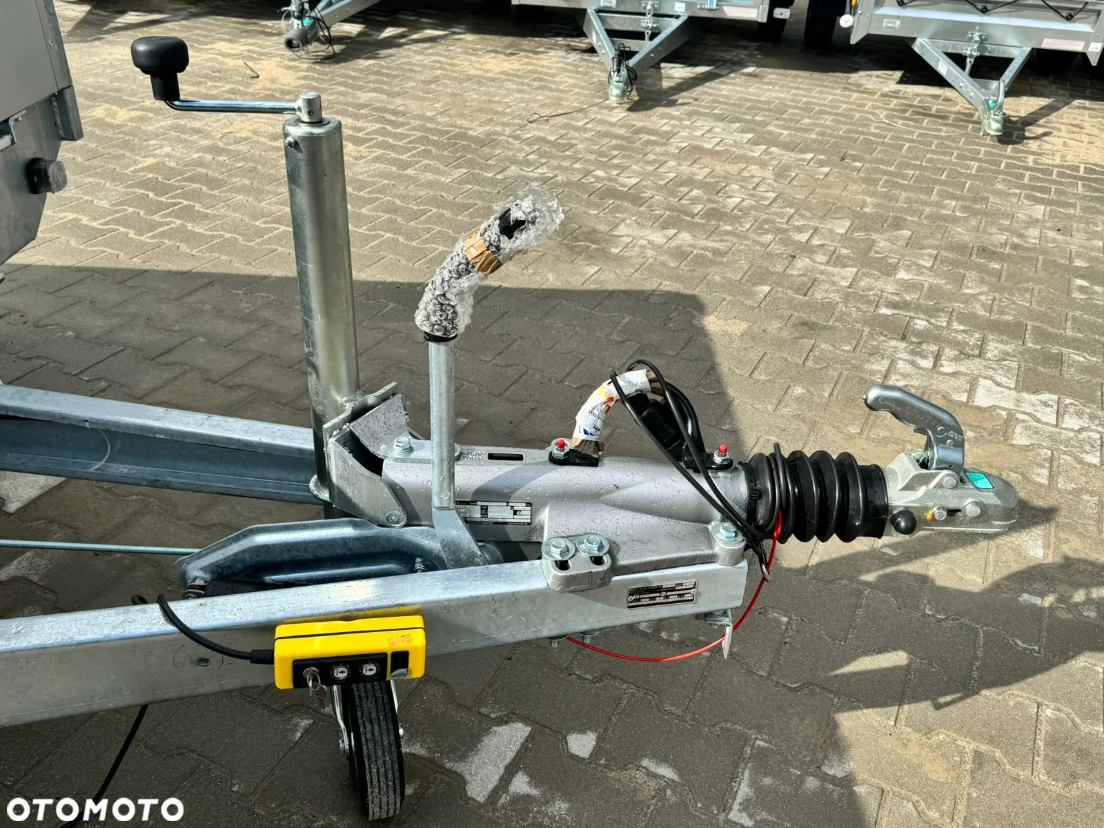 MAZZO DOSTAWA! Przyczepa PLATFORMA Eduard wym. 506x200x30cm UCHYLNA ELEKTRYCZNIE DMC 3500 kg NOWOŚĆ! - 5