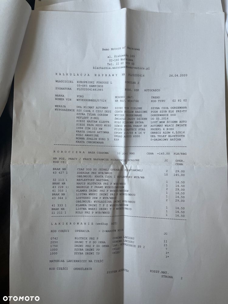 Ford Mondeo 2.0 TDCi Platinium X Plus (Titanium) - 18