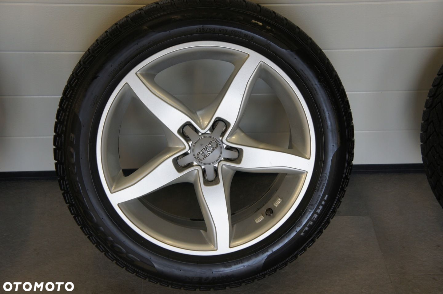 NR 276 Koła Zimowe Alufelgi AUDI A6 C6 225/50/17 Pirelli 7mm - 3