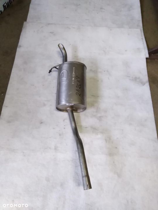 TŁUMIK końcowy tylny  Renault Clio II 58-75 KM 98-05 ROK    1.2 kat   21261 P ALU 77.00.418.778