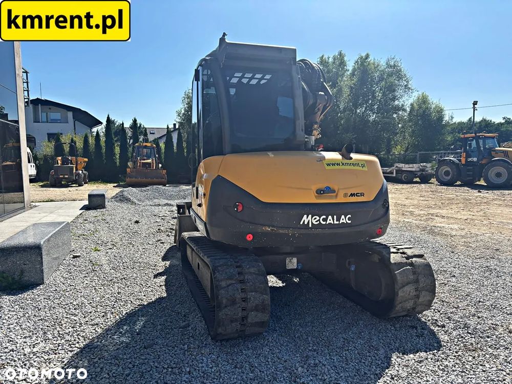 Mecalac 8 MCR MINI-KOPARKA 2018R | MECALAC 6 MCR, JCB 8065 8080 8085 85 Z VOLVO ECR 88, CAT 308, 307 , BOBCAT 80 KOMATSU PC 88 - 18
