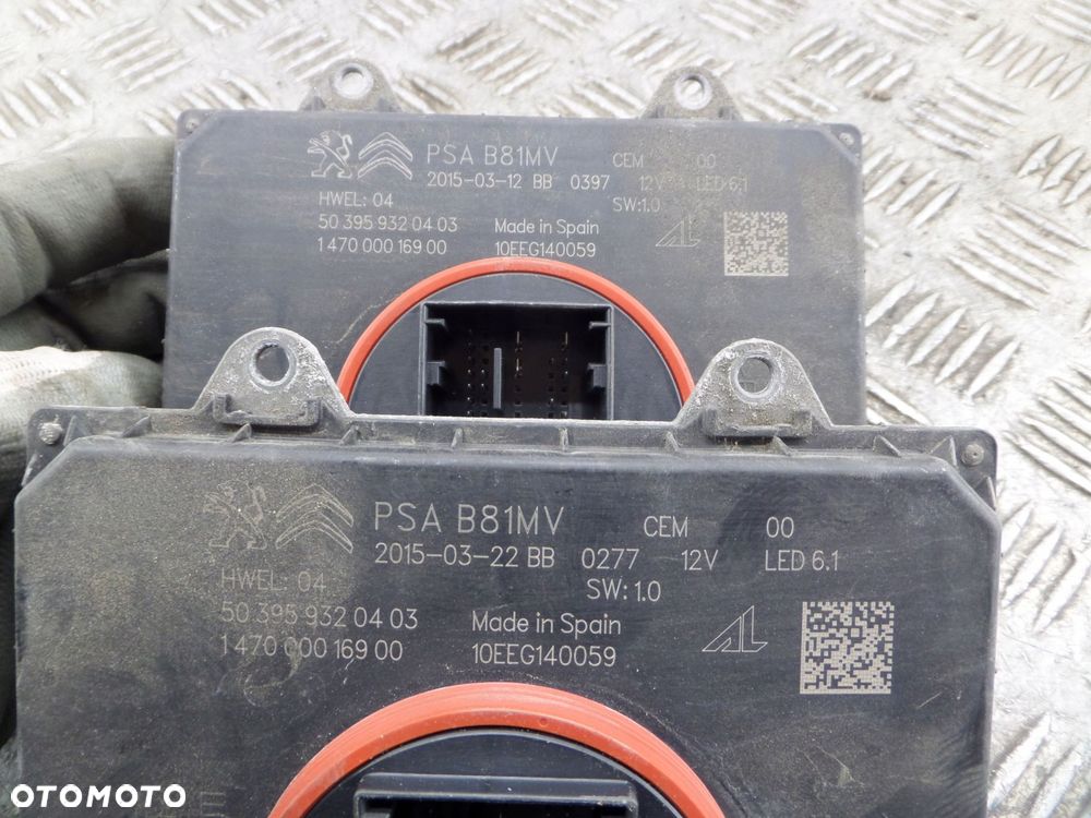 przetwornica moduł lampy led citroen ds5 peugeot psv b81mv - 3