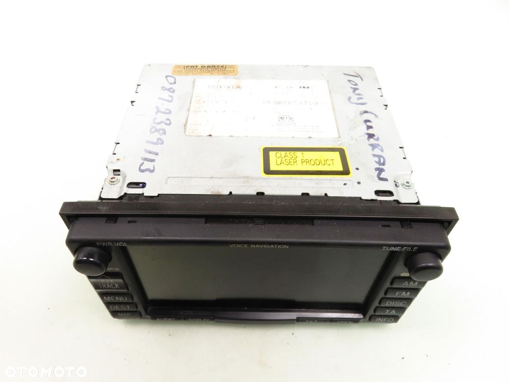 RADIO TOYOTA AVENSIS II 0866200910 - 6