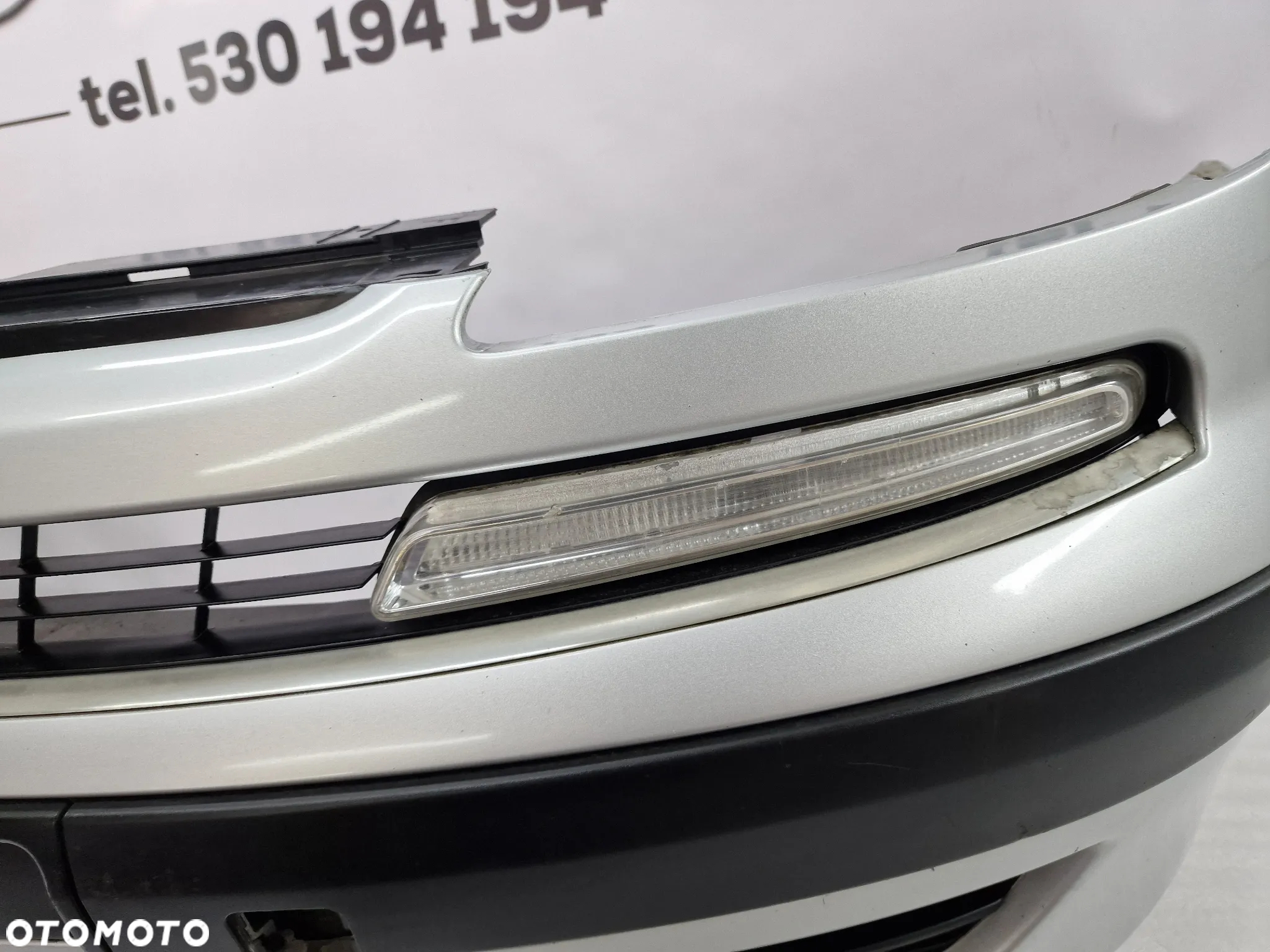 PEUGEOT 807 01-13 KOMPLETNY ZDERZAK PRZEDNI PRZÓD , ŁADNY , SREBRNY , NR 1484198077 , NR AUKCJI NZ747 - 15
