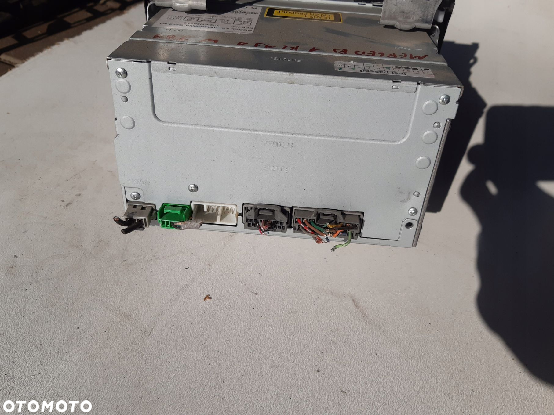 MERCEDES W169 RADIO CD MP3 39100-SWA-G202-M1 - 5