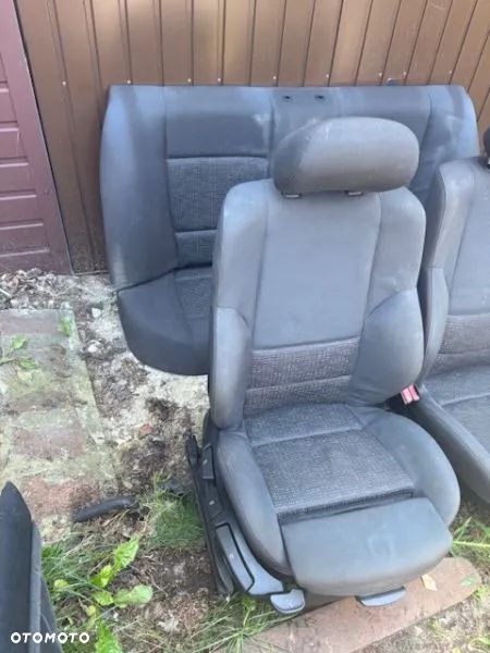 BMW 3 e46 sedan wzór m pakiet sportsitze siedzenia półskóry TYLKO tył tylna kanapa oparcie lub siedzisko - 7