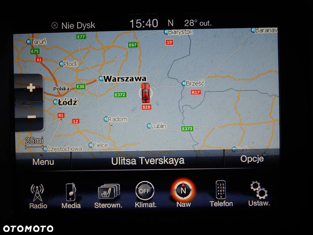 Ekran wyświetlacz głośnik wzmacniacz zmieniarka antena ramka panel Jeep Cherokee KL V 13-18 Łuków części - 21