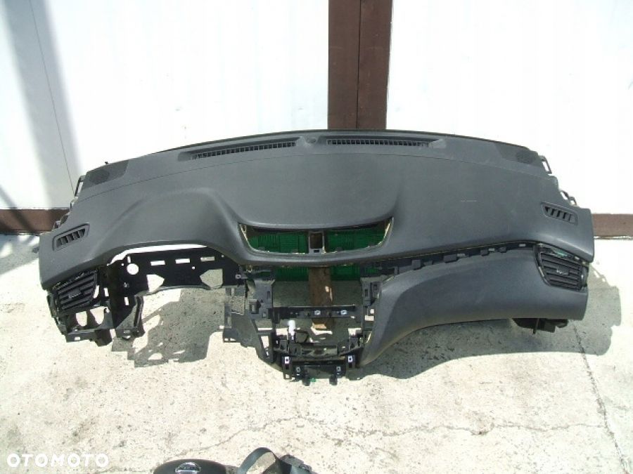 NISSAN QASHQAI J11 AIRBAG KIEROWCA PASAŻER DESKA ROZDZIELCZA KONSOLA KOKPIT - 4