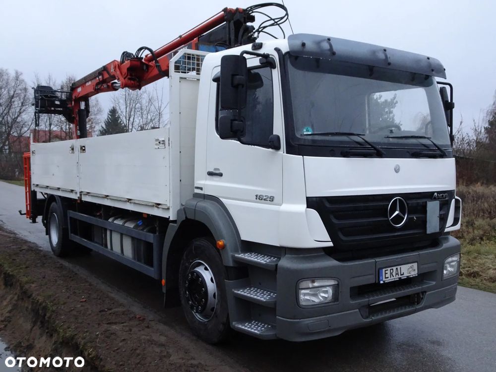 Mercedes-Benz AXOR 1829 HDS ATLAS 145.2 budowlanka z Niemiec chwytak idealny - 12
