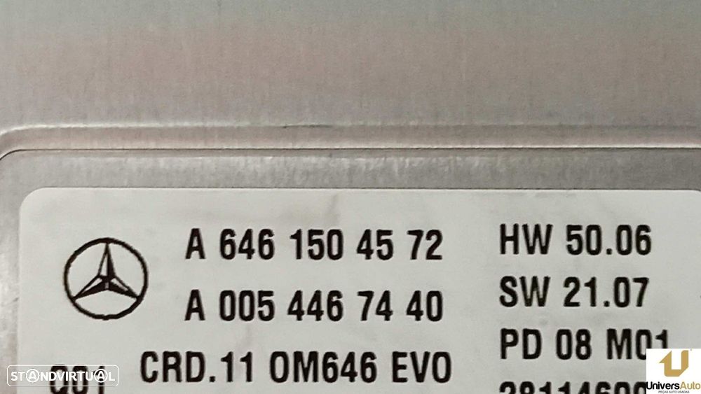 CENTRALINA DO MOTOR UCE MERCEDES CLASE C (W204) FAMILIAR 220 T CDI (204.208) - 4
