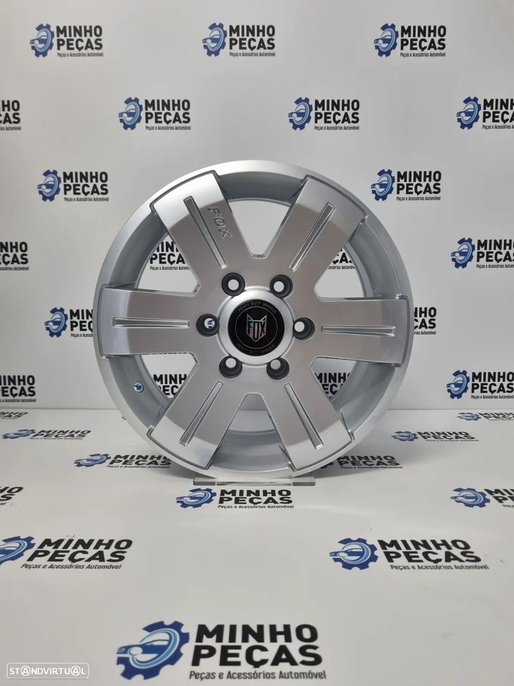 Jantes Mercedes Sprinter em 16 (6x130) Silver - 8