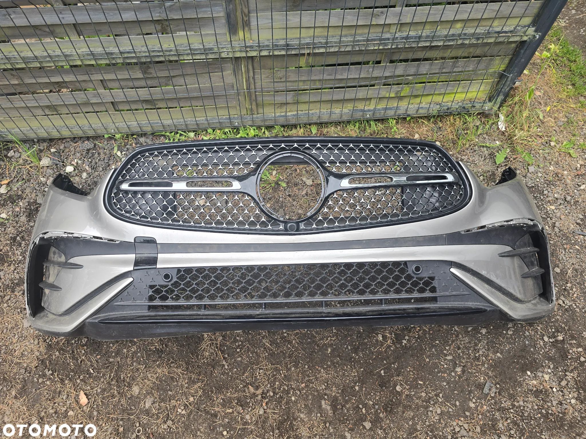 Mercedes glc 254 amg zderzak przód grill ładny oryginał - 1