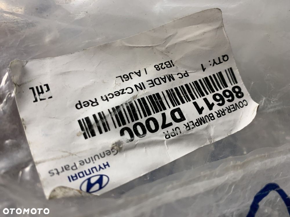 NOWY ORYGINALNY ZDERZAK TYLNY TYŁ HYUNDAI TUCSON III 3 15-18 4xPDC 86611-D7000 - 9