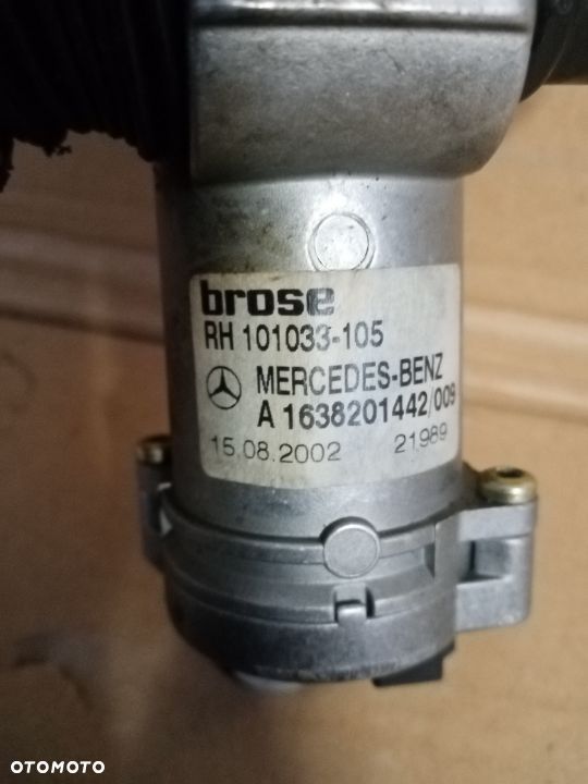 Silniczek szyby Mercedes ML W163 Prawy tył A1638201442 - 3