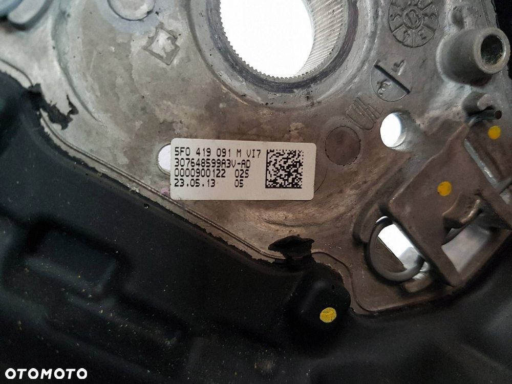 SEAT LEON III 3 5F 12-20r FR KIEROWNICA SKÓRZANA 5F0419091M - 13