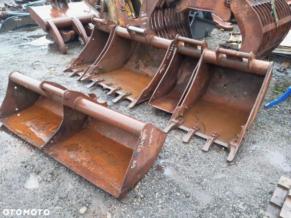 Łyżka do koparki minikoparki 30cm 45cm 60cm 90cm 150cm fi45 - 2