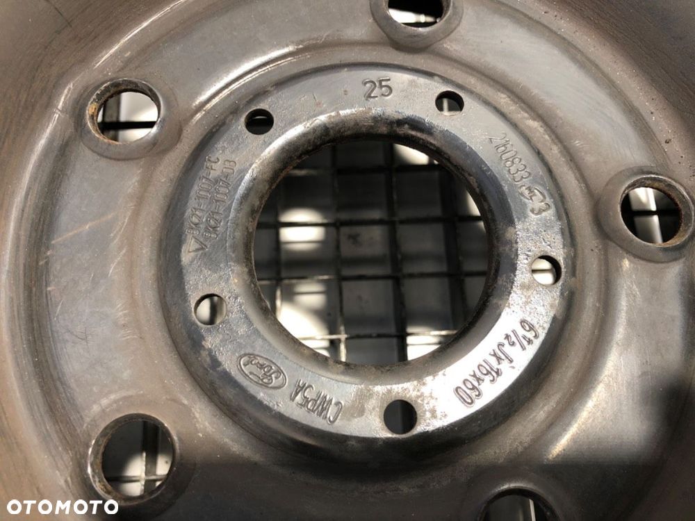 FELGA STALOWA 16 5X160 6,5J ET60  FORD TRANSIT Skrzynia (FA_ _) 2006 - 2014  BK21-1007-FC - 2