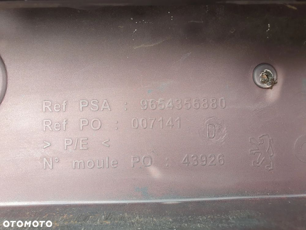 PEUGEOT 207 SPORT ZDERZAK PRZÓD PRZEDNI 9654356880 kompletny - 8