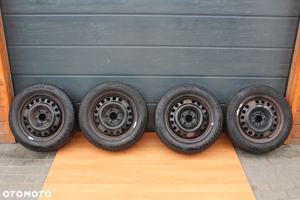 FELGI STALOWE OPONY LETNIE DĘBICA 185/60 R15 OPEL 5x110 ET43 - 1