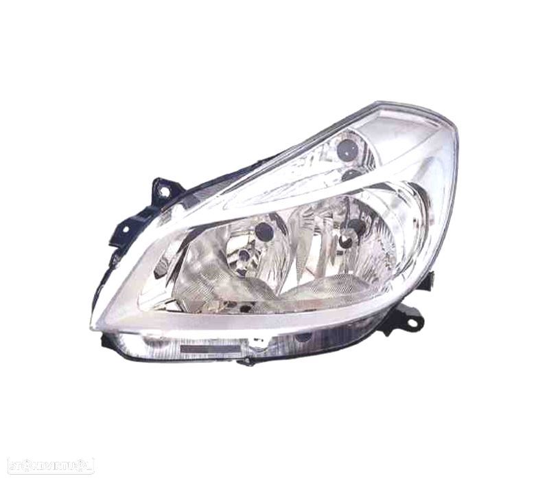 FAROL ESQ OPTICAS PARA RENAULT CLIO III 05-09 - 1