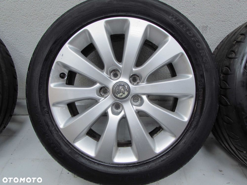 OPEL ASTRA IV J ZAFIRA C KOLA FELGI ALUMINIOWE 13276347 5X115 7J17 ET44 225/50R17 - 10