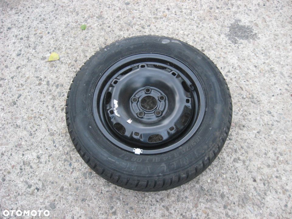 14” - Felgi  5x100 , r14 cali -  Volkswagen VW Polo Cross , Fox , New Beetle , Bora , Golf IV - SKODA Fabia , Roomster , Octavia I , Praktik , Rapid - SEAT Ibiza , Leon , Cordoba , Toledo , Rapid - AUDI  A2 A3 -  Stalowe Koło Dojazdowe Rezerwowe Zapasowe Dojazdówka Zapasówka Rezerwa - 3