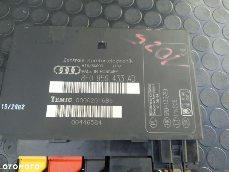 MODUŁ KOMFORTU STEROWNIK AUDI A4 B6 MAŁYSZ 2.0B 8E0959433AD - 3