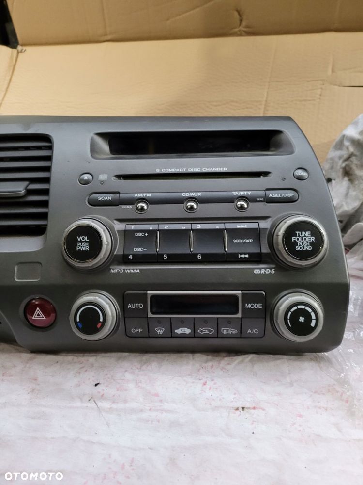 radio panel nawiewu honda civic sedan 06- mn826ra - 1