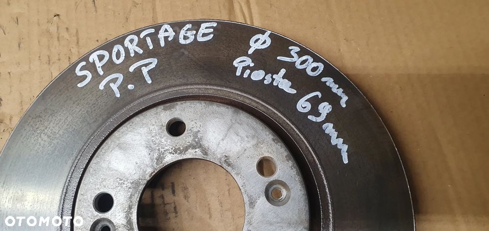 Tarcze hamulcowe przód przednie 300mm Kia Sportage III 2.0 CRDI - 7
