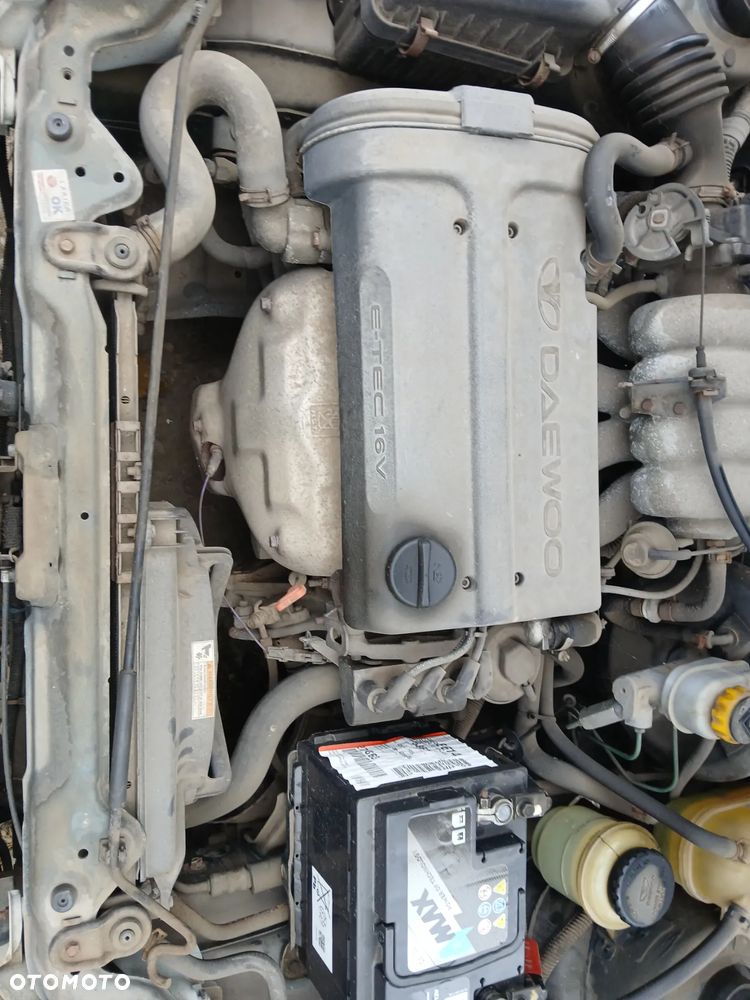 DAEWOO LANOS 42 U SEDAN silnik 1.6 16V 106 KM A16DMS skrzynia W4176 napęd sanki belka - 3