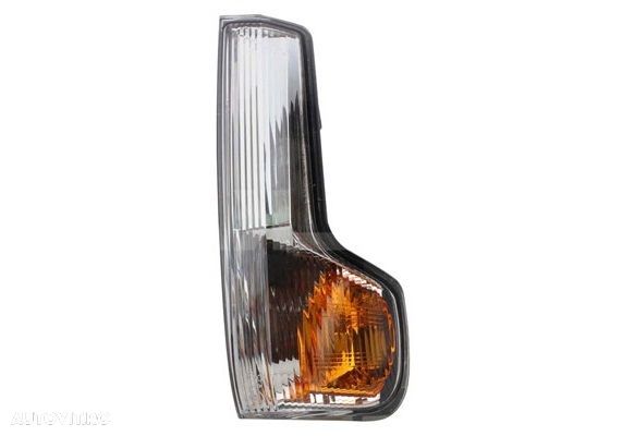 Semnalizare oglinda Iveco Daily, 07.2014-, partea Dreapta, oglinda cu brat scurt; W16W; alb cu insertie galbena; fara soclu bec; Omologare: ECE, Taiwan - 1