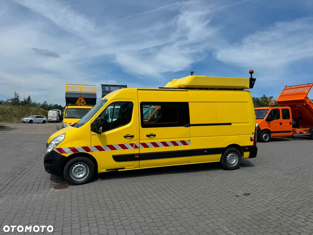 Renault Master 2015r. L3H2 Koguty Tablica LED 2 x Drzwi Przesuwne Obsługa Autostrady Roboty Drogowe - 9