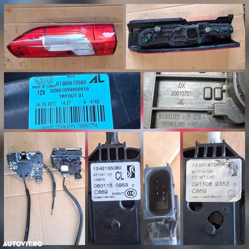 bloc pedalier trager bloc lumini ceasuri bord volan airbag stop tripla far broasca usa fiat ducato peugeot boxer citroen jumper 2014 - 2019 - 9
