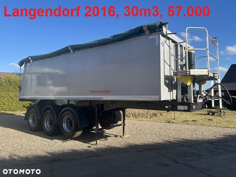 Langendorf SKA 24/31 5300kg 2020r naczepa wywrotka ski24 pierwszy właściciel z Niemiec - 23