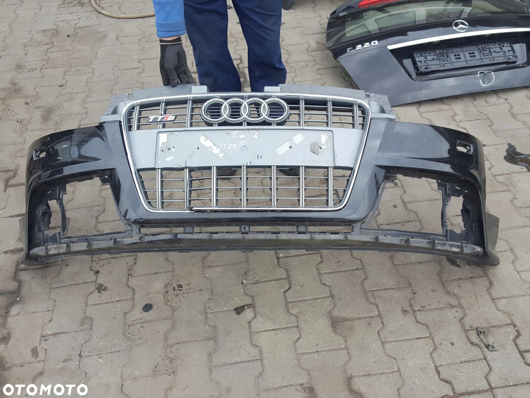 AUDI TT TTS S 8J 06-12r ZDERZAK PRZÓD PRZEDNI - 1