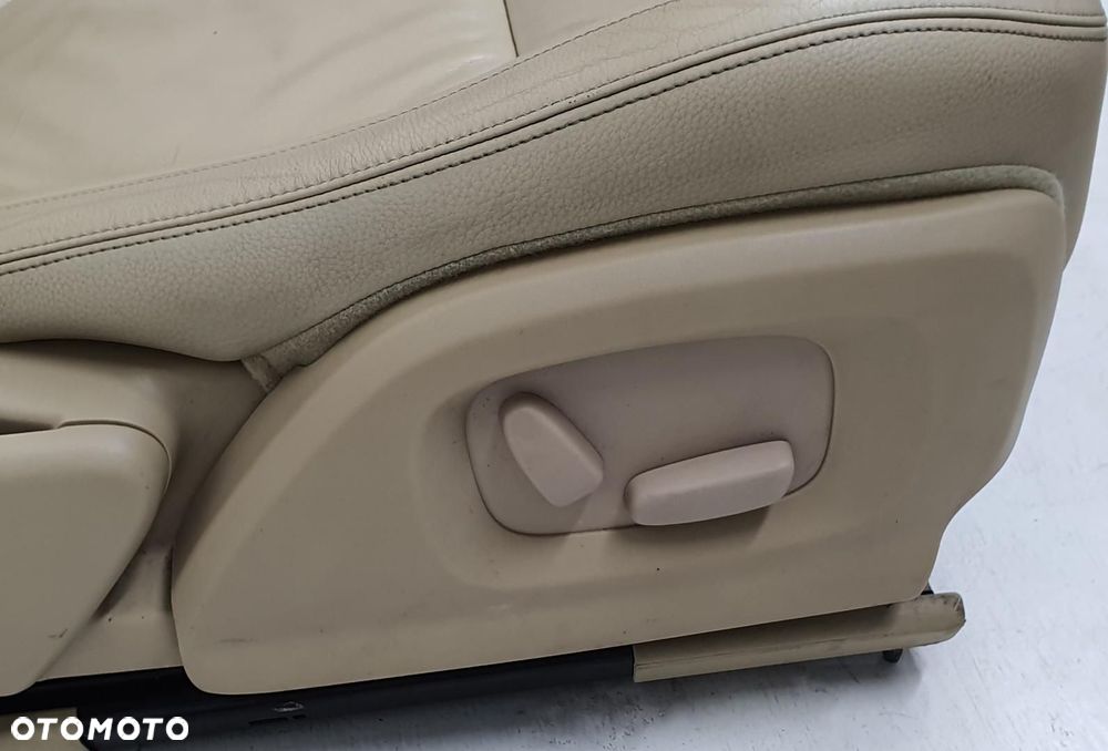 FOTEL PRAWY PRZÓD PASAŻERA SKÓRA ELEKTRYCZNY GRZANY JAGUAR XF X250 EUROPA - 6