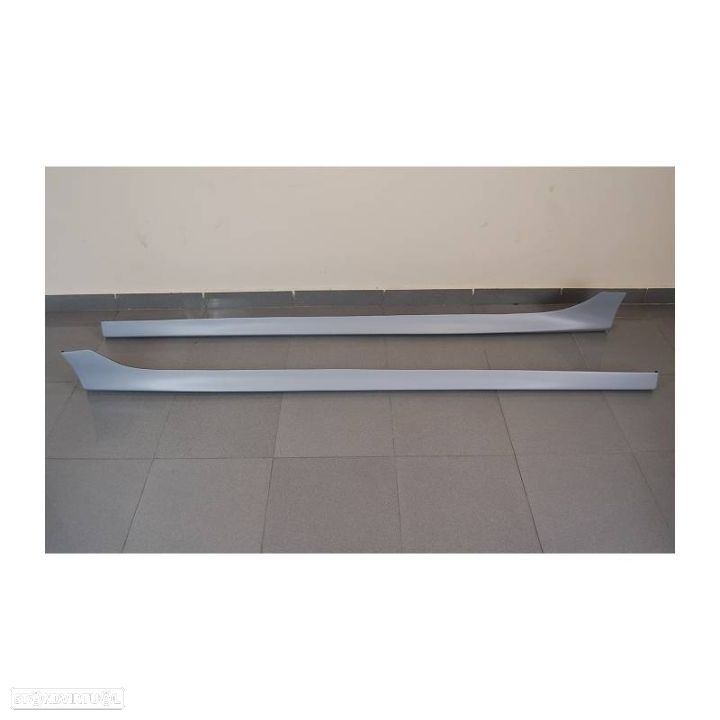 Kit Audi A7 RS7 11-15 Look em plástico Para-choques frontal + difusor traseiro + ponteiras + embaladeiras - 6