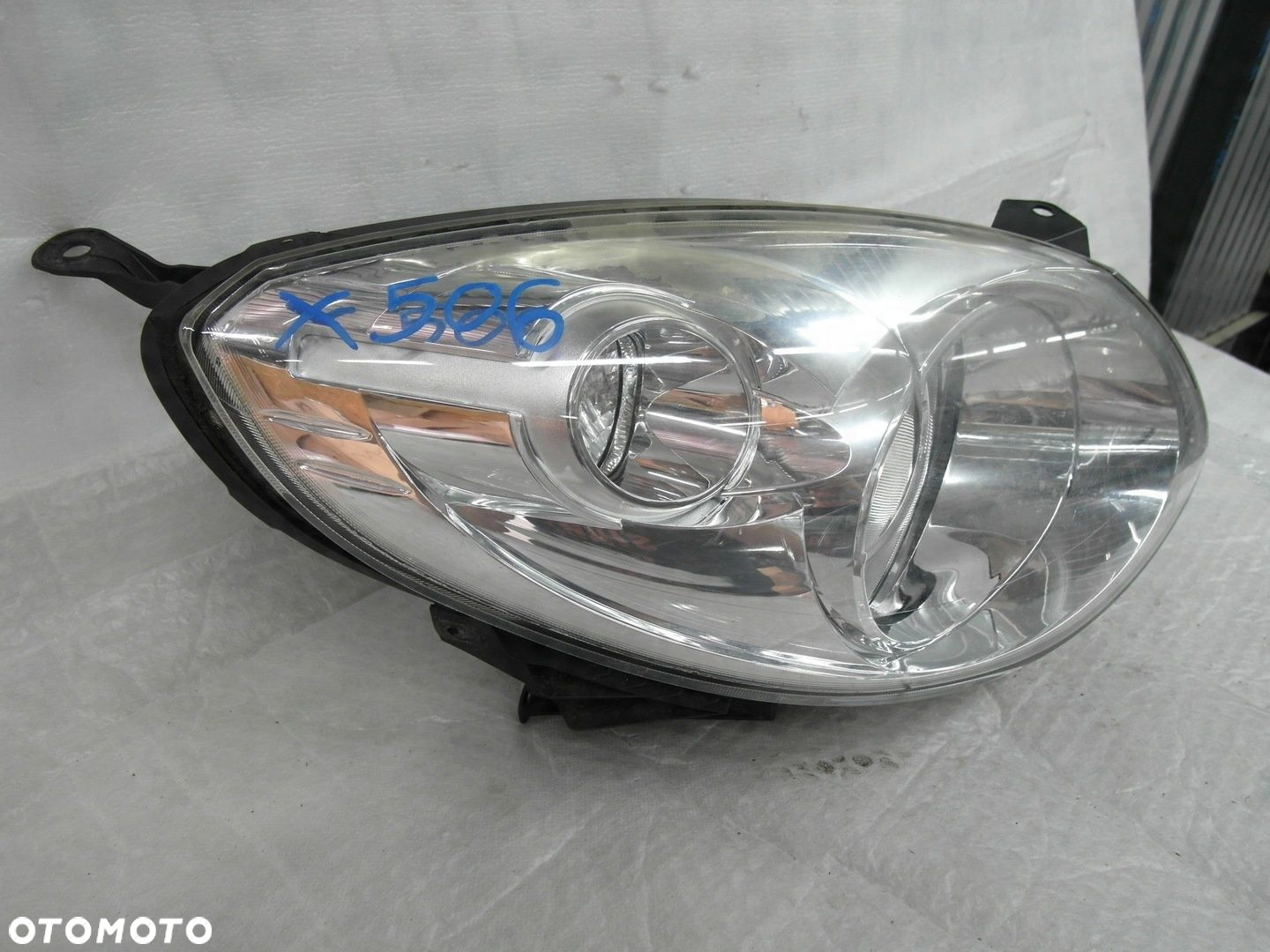 RENAULT TWINGO II CAŁA LAMPA PRZEDNIA PRAWA PRAWY PRZÓD 271528-00 NR72 - 4