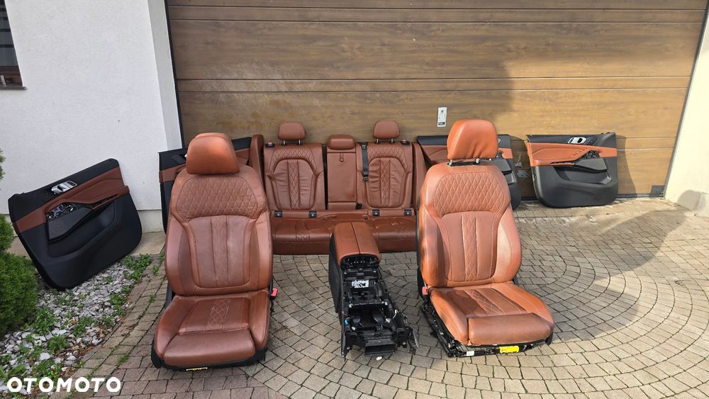Komplet Foteli wraz z boczkami do BMW X5 G05 komforty grzane i wentylowane - 2