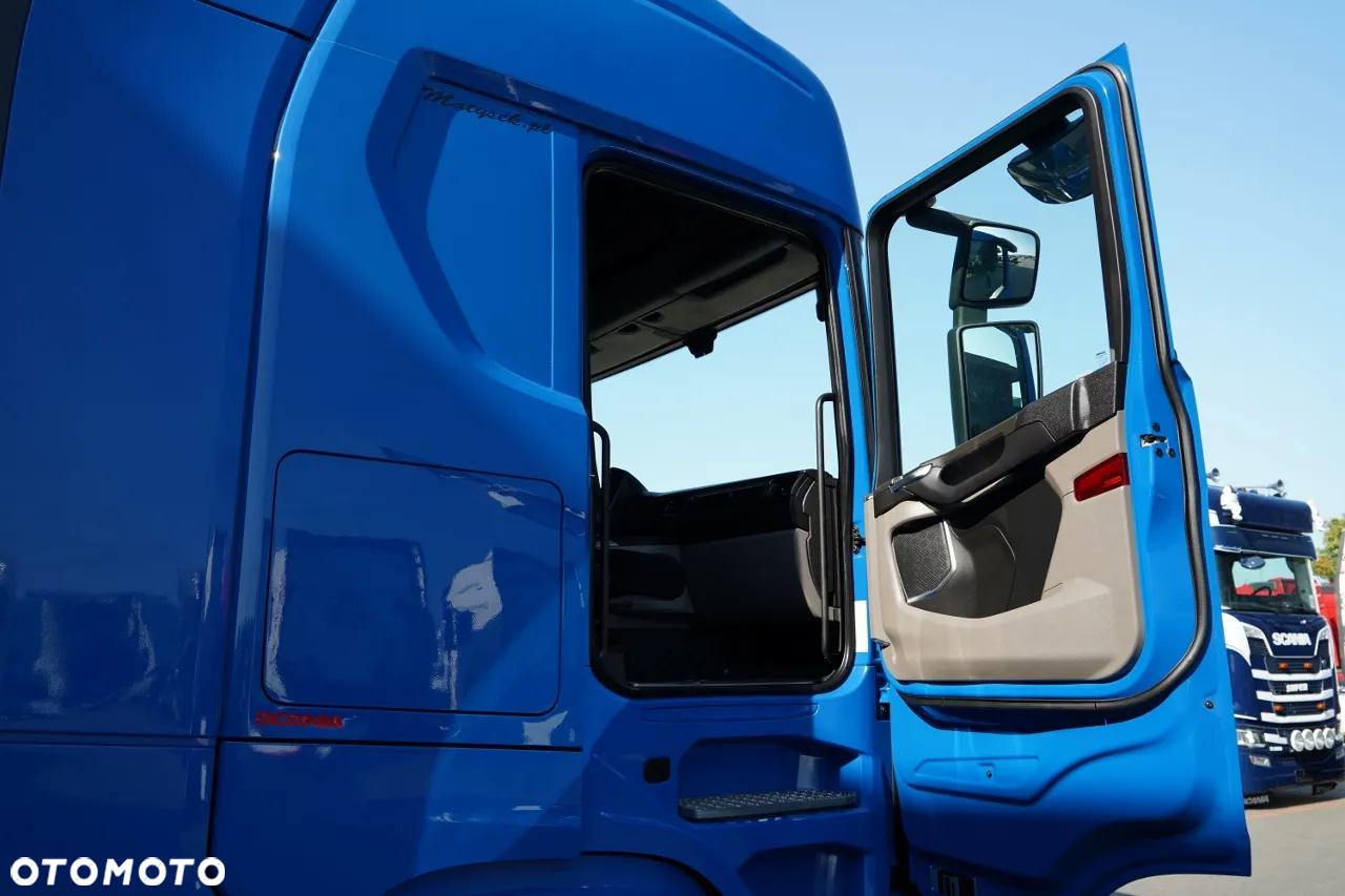 Scania S 500 / RETARDER / KLIMA POSTOJOWA / ALUFELGI / PO KONTRAKCIE SERWISOWYM - 35